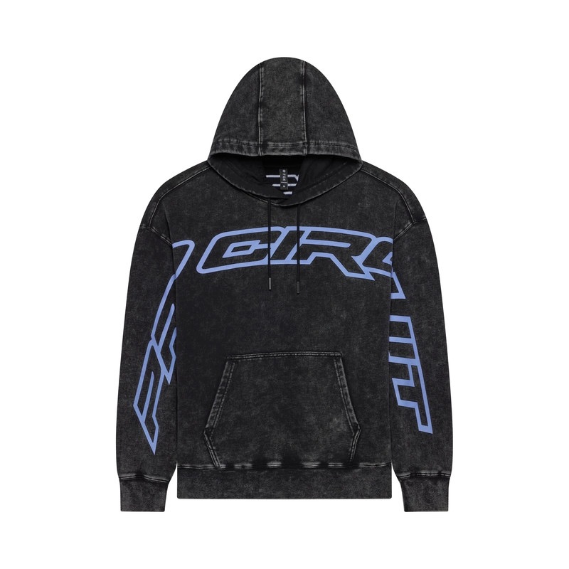 Mikina S Kapucňou Fox Pro Circuit Fleece Po Black (s)