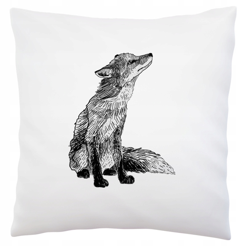 

Siedzący Lis Lisek Fox Poduszka