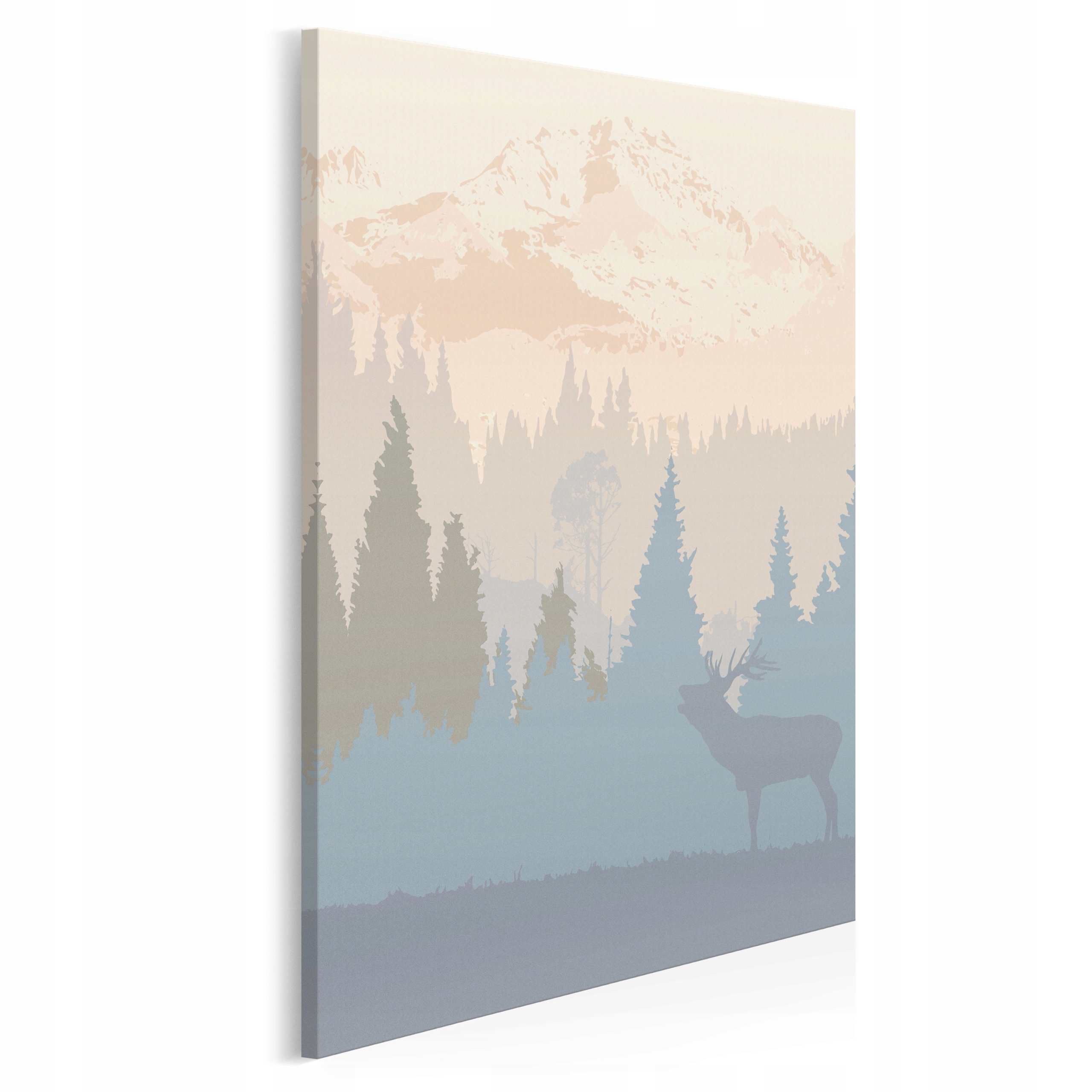 

24003 Obraz do sypialni Jeleń Natura Scandi