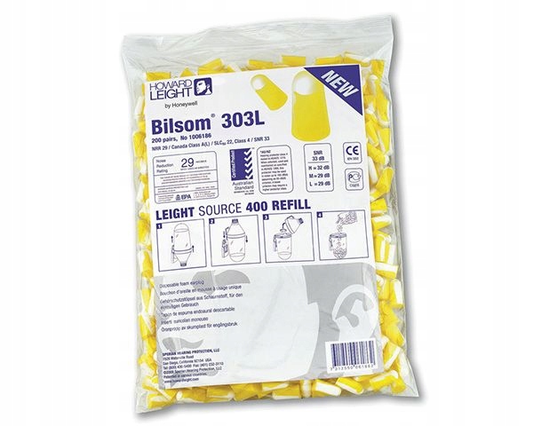 ZATYCZKI DO USZU HONEYWELL BILSOM STOPERY 200 PAR Kod producenta 832221