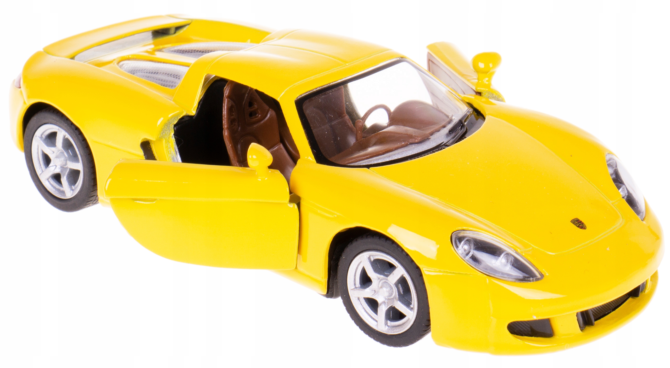 

Porsche Carerra Gt Kinsmart Model Metalowy 1:36 Żó