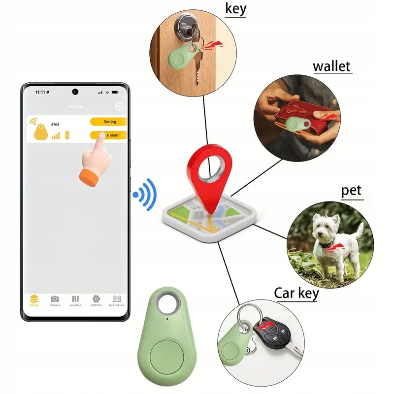 LOKALIZATOR KLUCZY BLUETOOTH KEY FINDER Rodzaj lokalizator