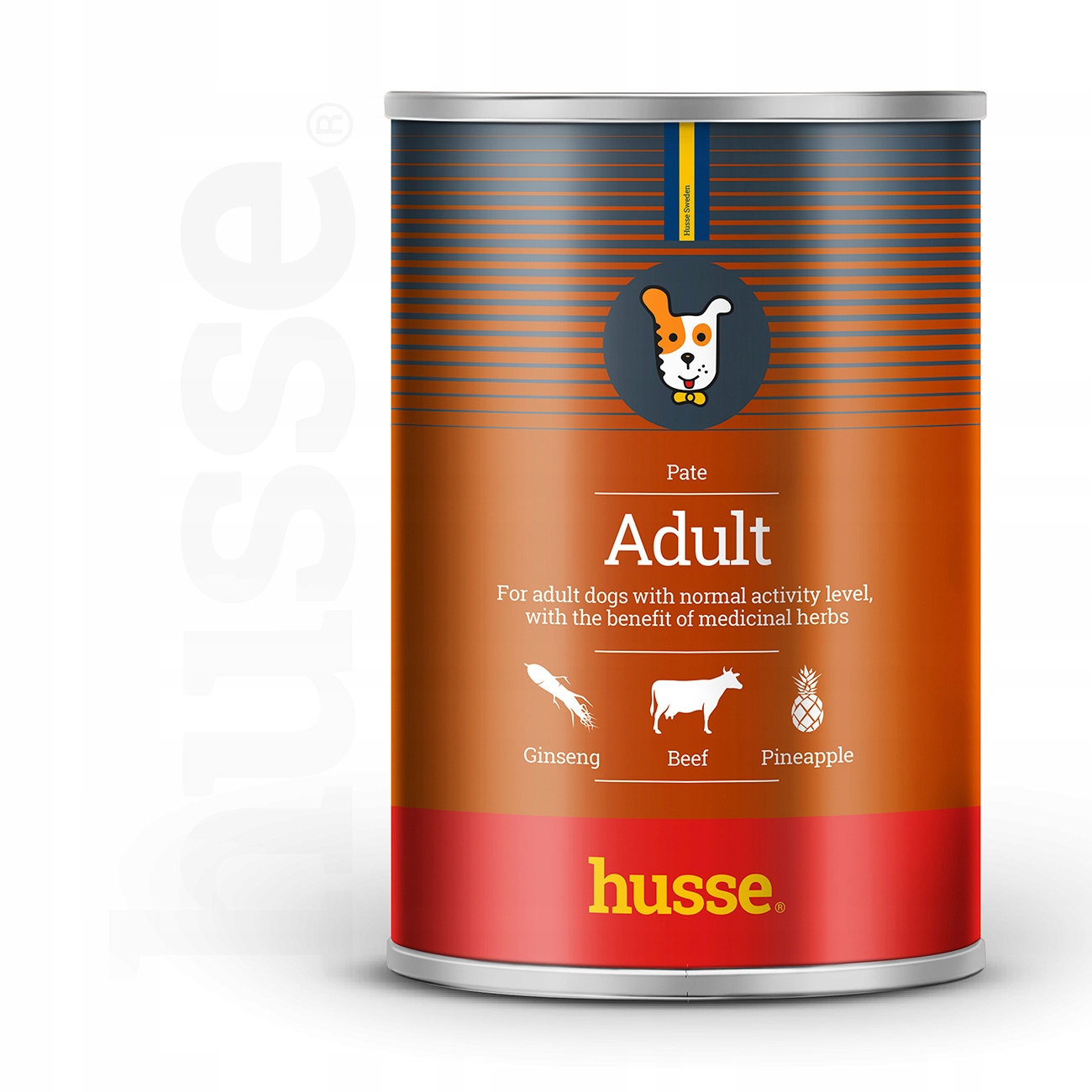Husse Adult Pate pasztet z wołowiną 12x400 g