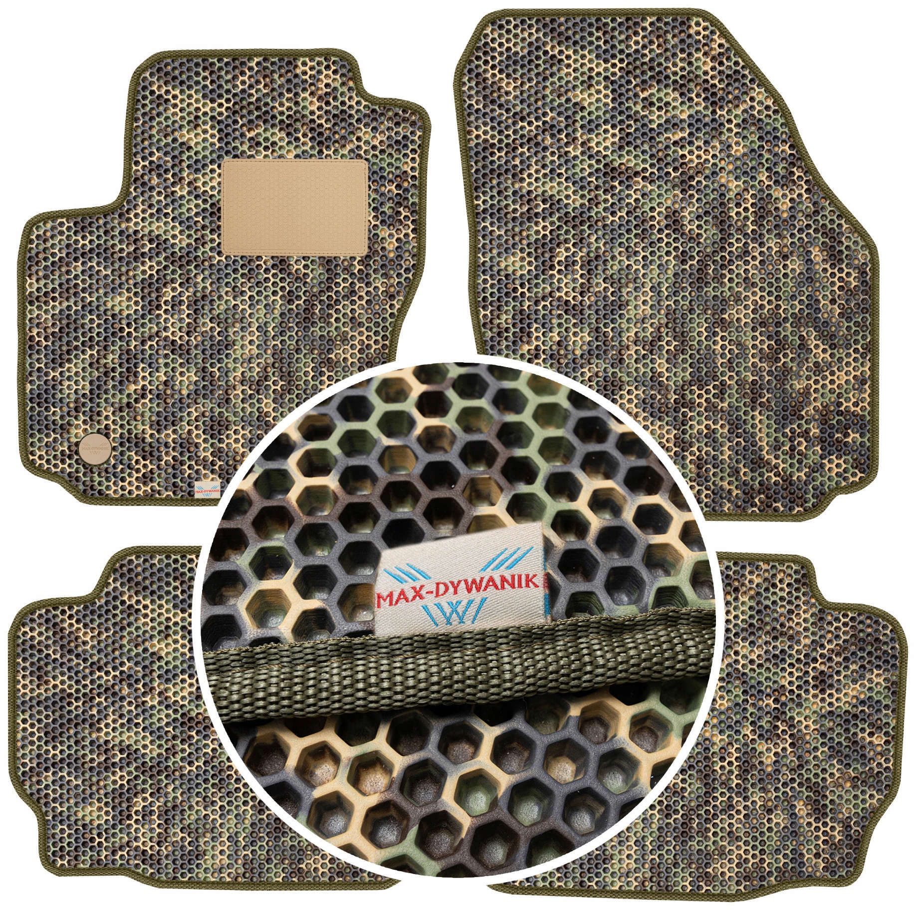 Ford Mondeo MK4 2007-2012 Gumové rohože do auta Eva Moro