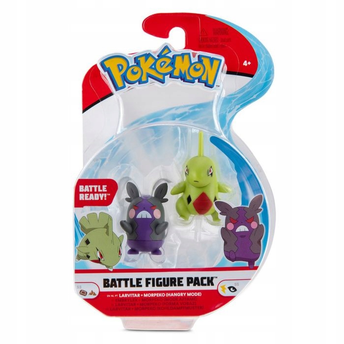 

Pokemon Pokemony Battle figurka Larvitar Morpeko