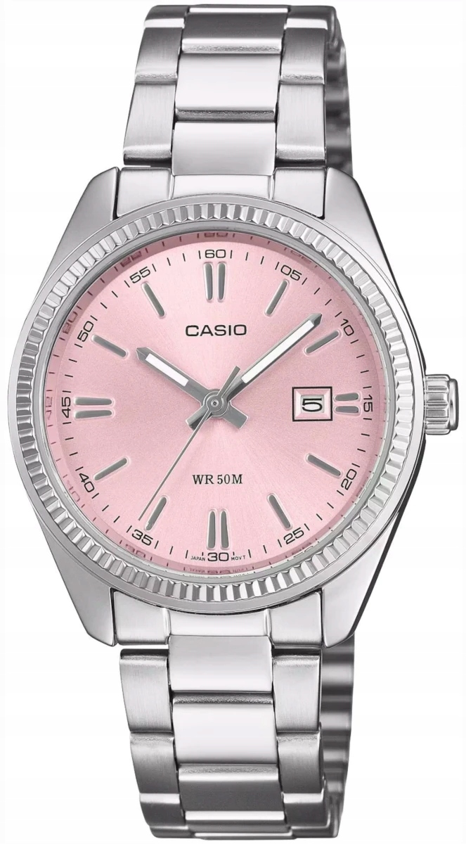 Analogové dámské hodinky Casio Classic LTP-1302PD s datumovkou Gravírování