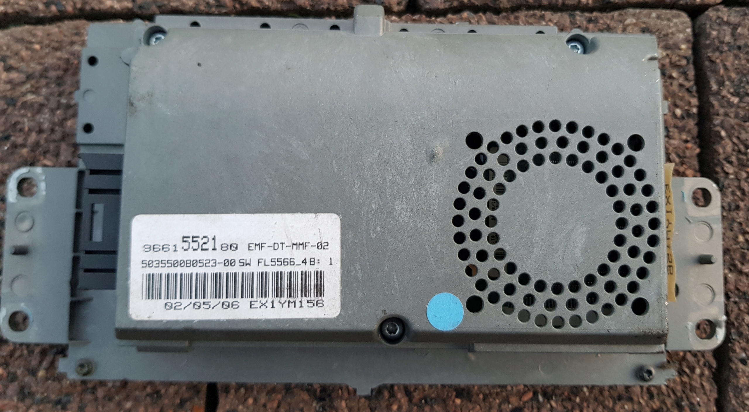 Citroen C4 I ekran wyswietlacz nawigacji 04-10r Numer katalogowy części 9661552180