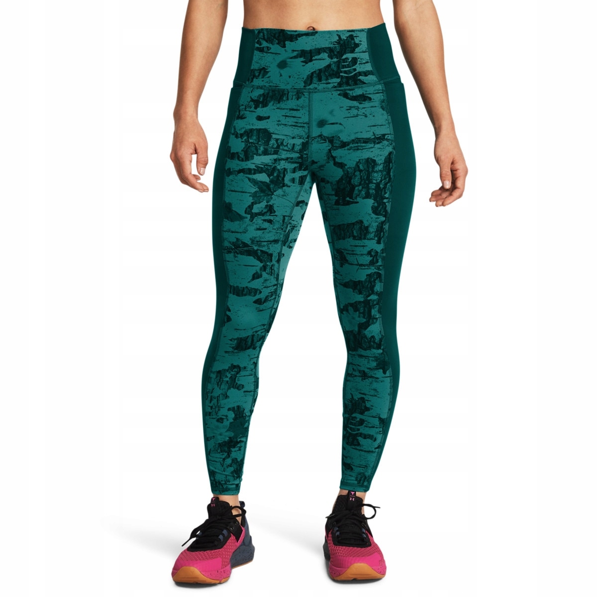 Under Armour Legíny Pjt Rck Lg Ankl Pt Lg-GRN