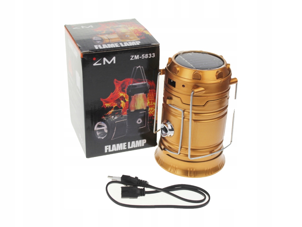 lampa teleskopowa Kempingowa 14-20x9 cm AE-1326