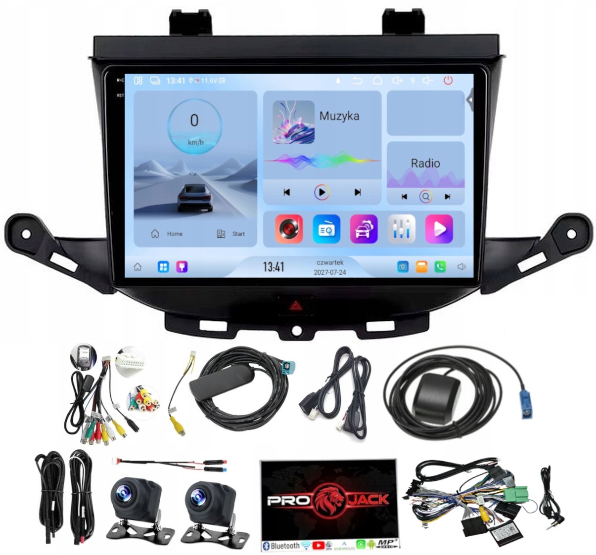 Rádio Android Opel Astra K 2015-2020 Wifi Carplay Usb 64GB Modem Sim