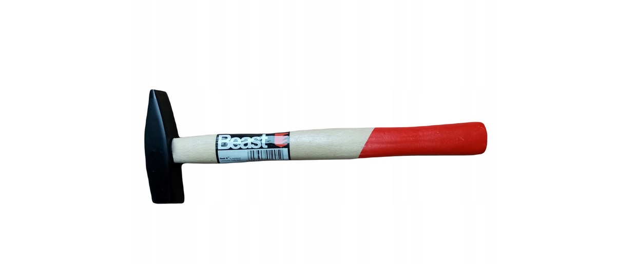 

Młotek ślusarski kuty drewniana rączka 100g