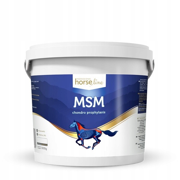 HorseLinePRO Msm pro koně Organická síra na klouby a regeneraci 3000 g