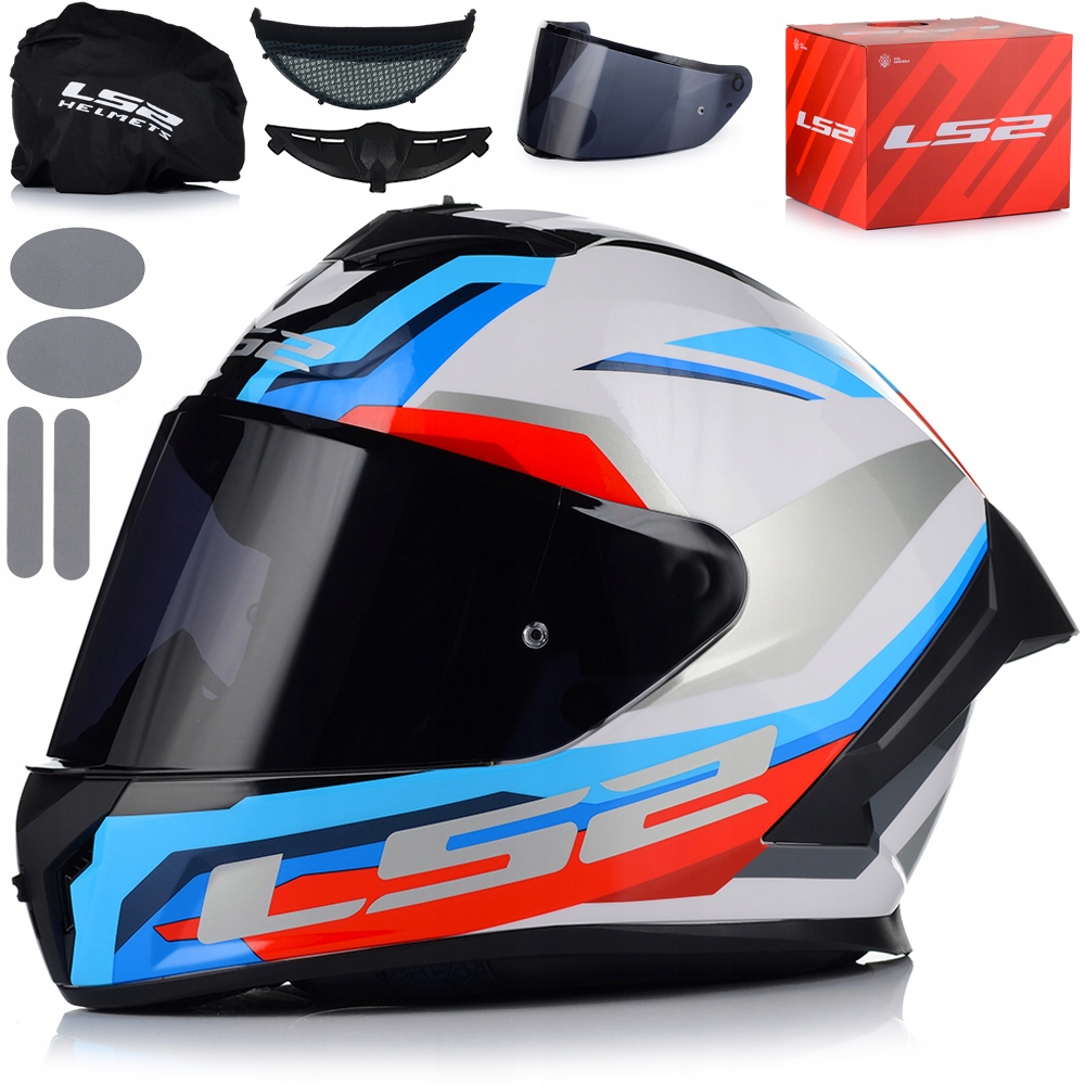 Motocyklová Prilba LS2 FF820 Rapid III System Pinlock Ecer 22.06 2x Sklo