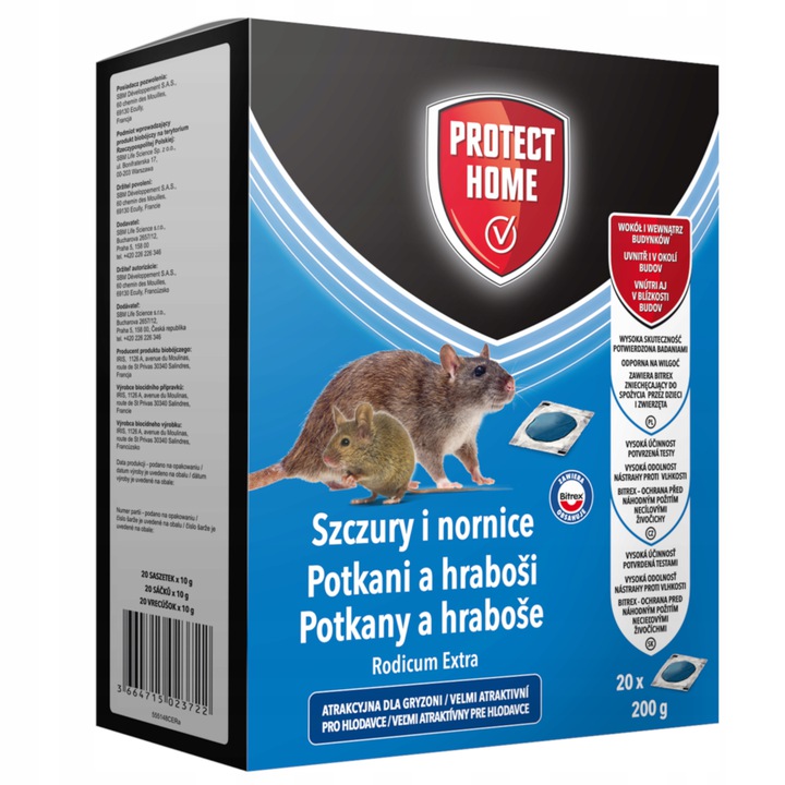 

Protect Home Rodicum Extra pasta na gryzonie 200 g