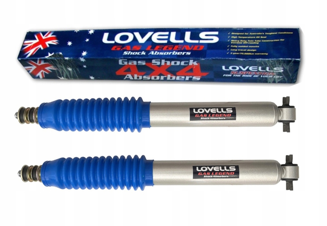 64612854X2 - Амортизатори передній підйомник + 2 дюйма NAVARA D22 LOVELLS