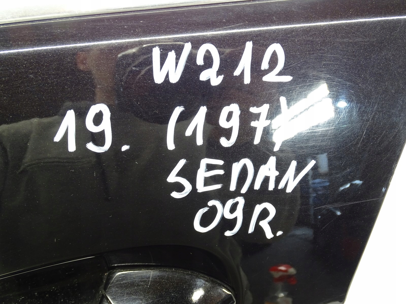 door left left front front MERCEDES W212 LAK 197 C197
