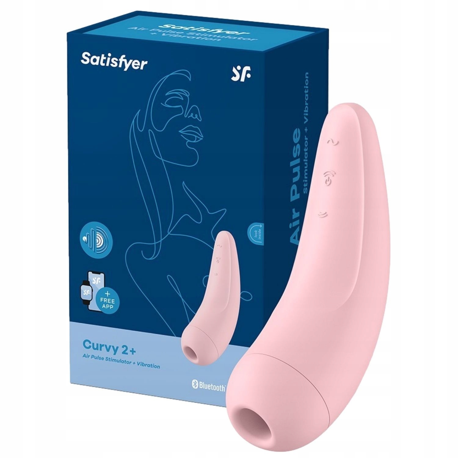 

Wibrator Curvy 2+ Air Pulse Stymulator Satisfyer