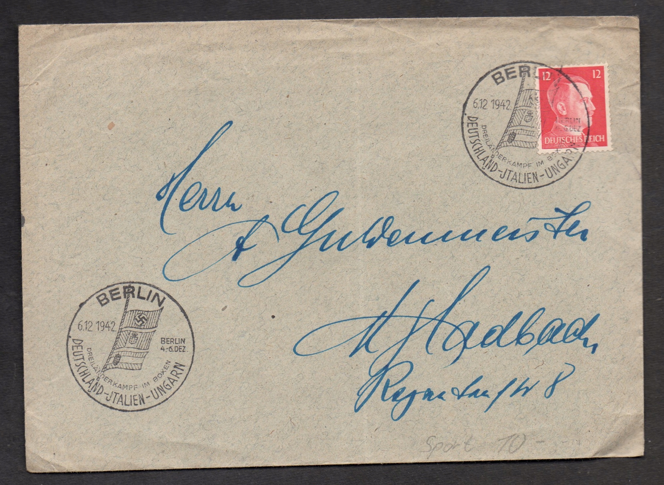 Германский Рейх-интересный старый груз