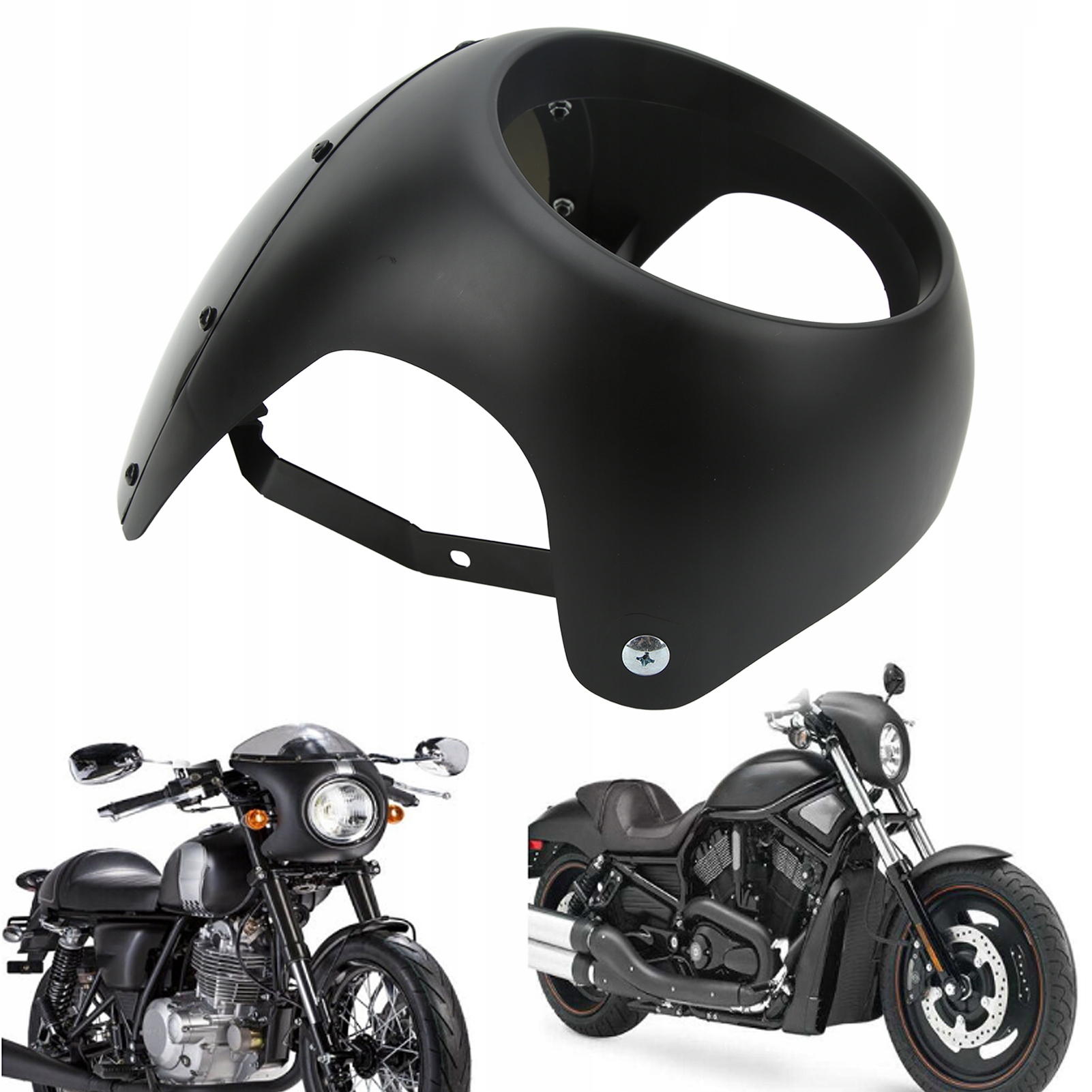 OWIEWKA PRZEDNIA SZYBA UNIWERSALNE DO OKRĄGŁYCH REFLEKTORÓW MOTOCYKLOWYCH EAN (GTIN) 6974426395979