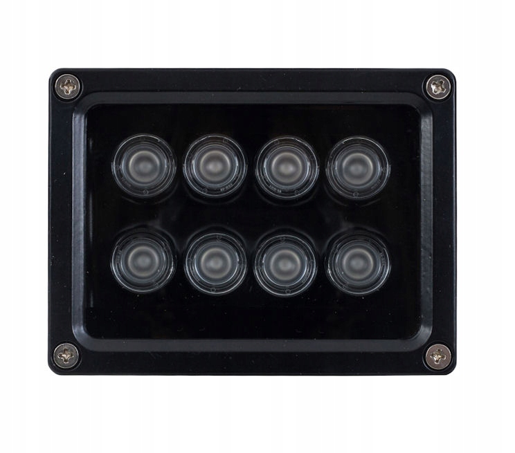 ZEWNĘTRZNY OŚWIETLACZ REFLEKTOR PODCZERWIENI IR 30 m DO KAMER Marka Delta