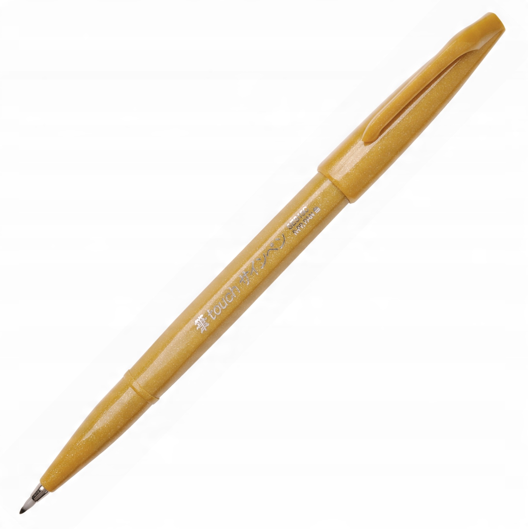 

Marker pisak Brush Pentel Sign Pen SES15 piaskowy!