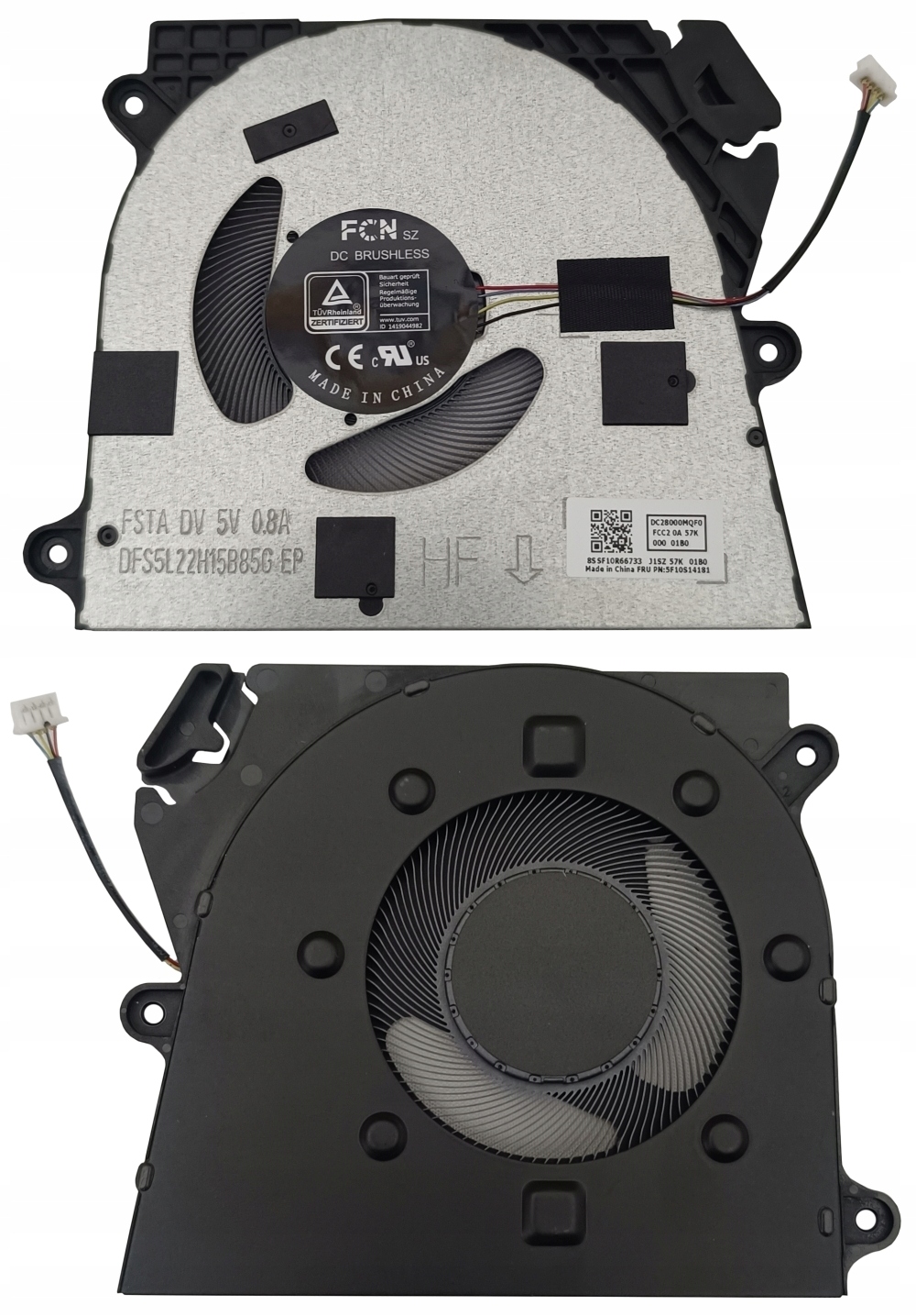 Nový Ventilátor Lenovo 5F10S14180 DC28000MQF0 Lenovo V15 G5 Irl