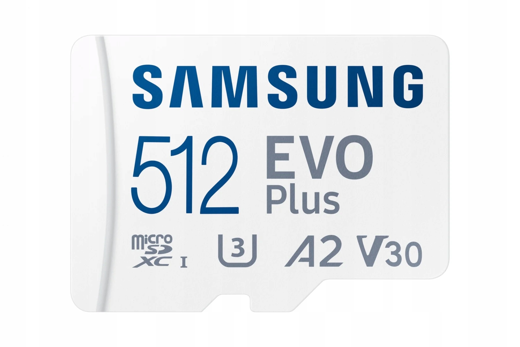Samsung Evo Plus microSD paměťová karta 512 Gb Uhs-i U3 160 MB/s adaptérem