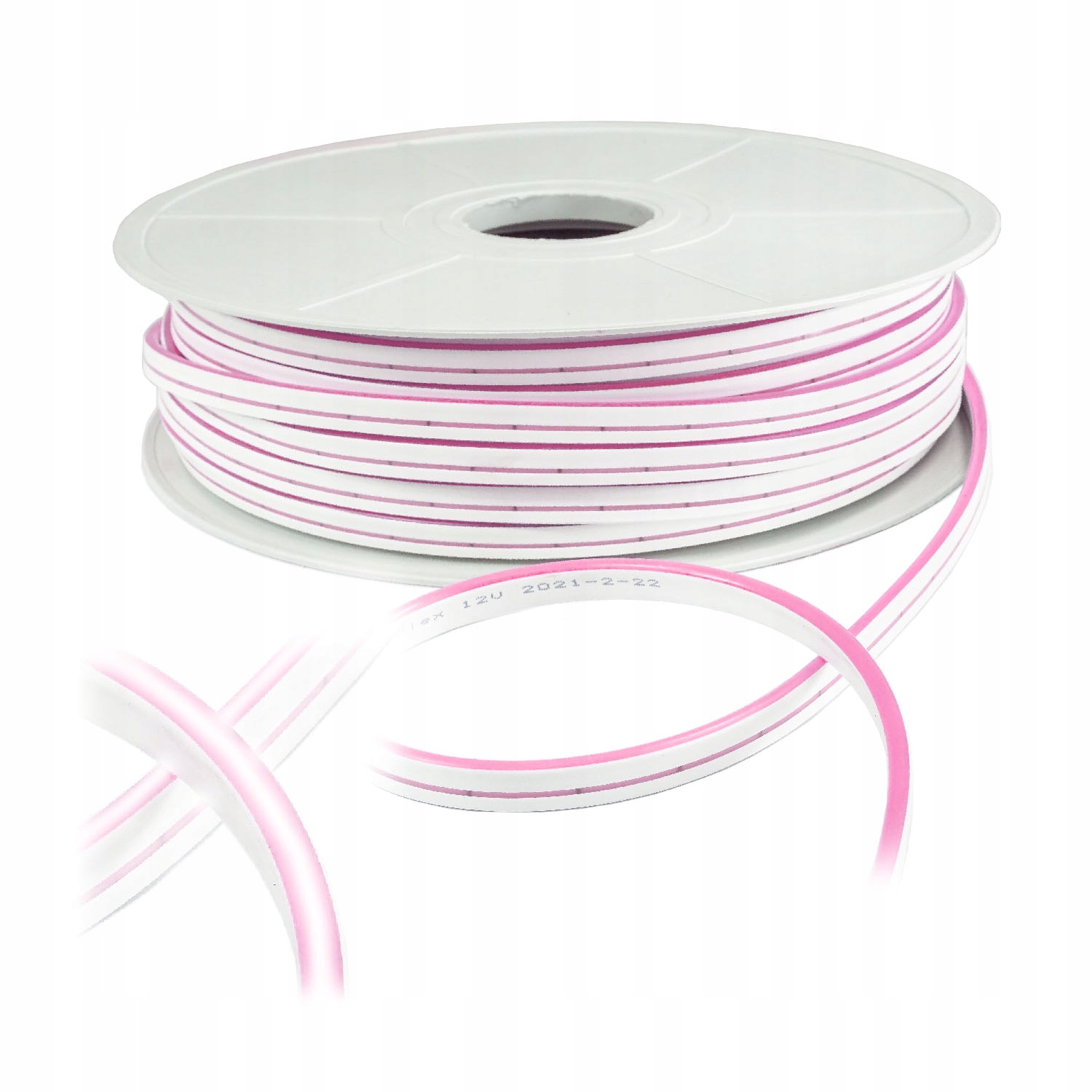 

Taśma Led 12V wodoodporna 1m Neon Barwa Różowa