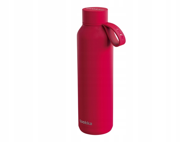 Termoska Quokka Solid 630 ml Nerezová Ocel s popruhem