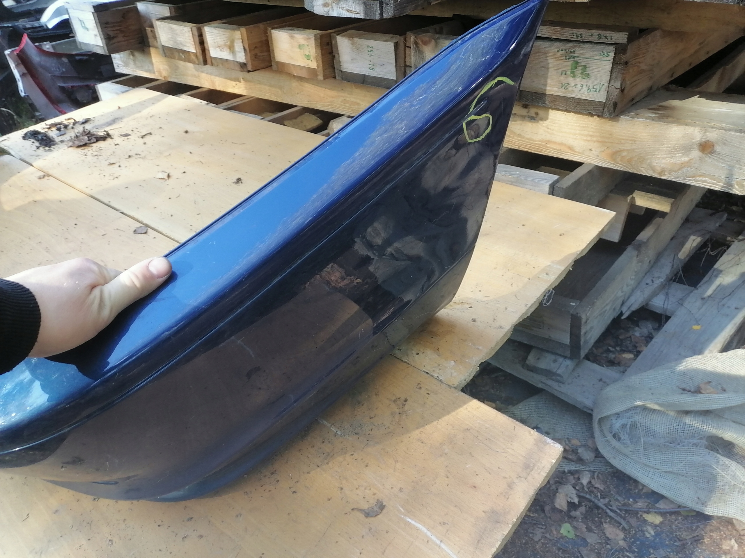 bumper rear part rear BMW 3 E46 COUPE 8218178