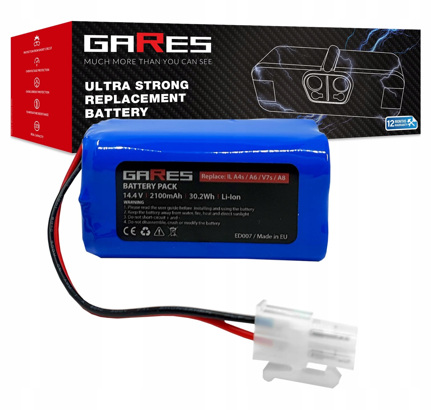 Bateria Akumulator do Silvercrest Ssr SSR1 SSRA1 14,4V/14,8V 2,1Ah