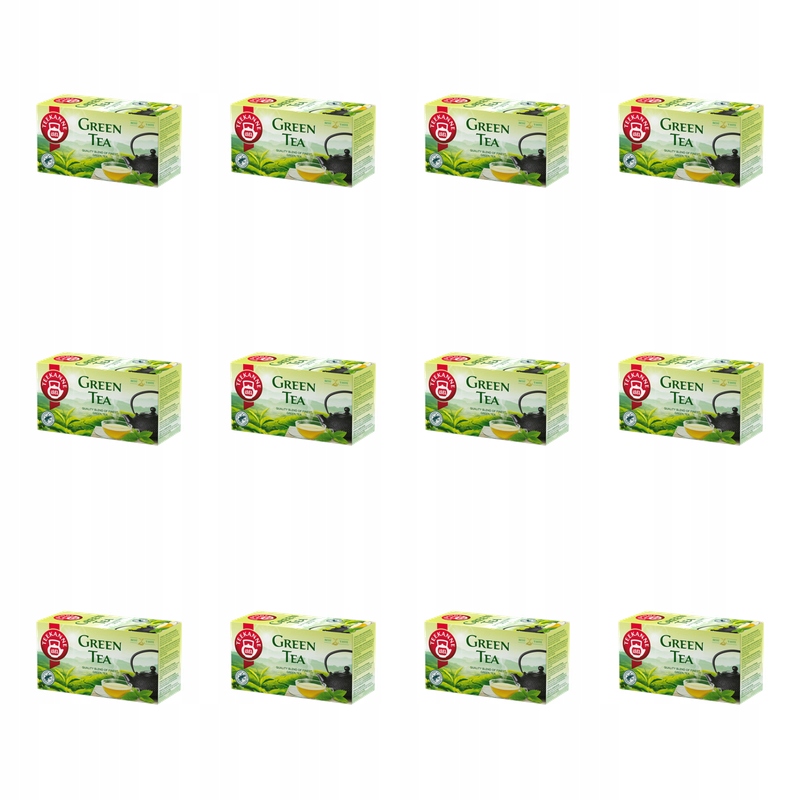 Čaj Teekanne „Zelený čaj“ 20 sáčků x 1,75 g Rfa X12