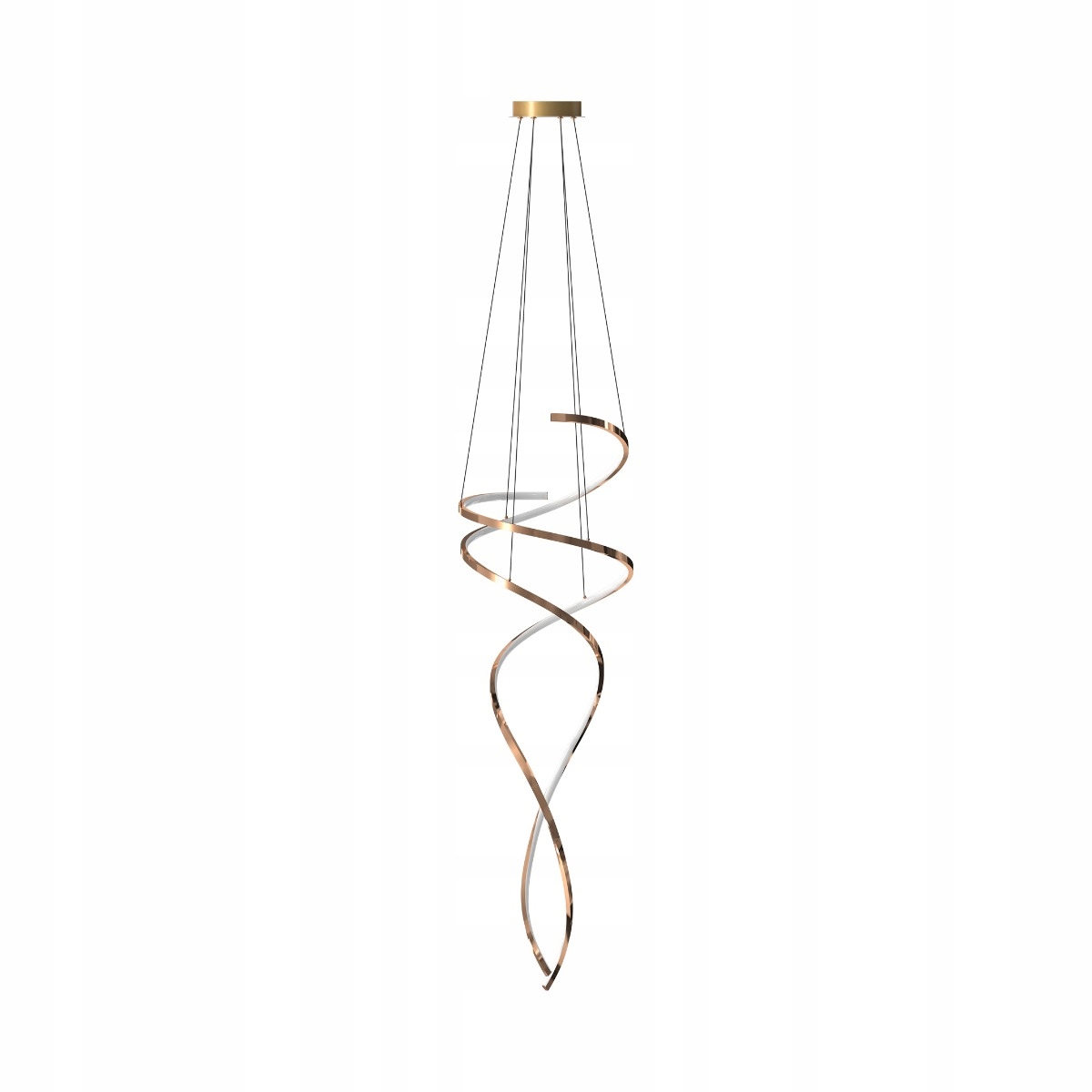 Zuma Line Závesná lampa Coco Led 68W Zlatá Moderná