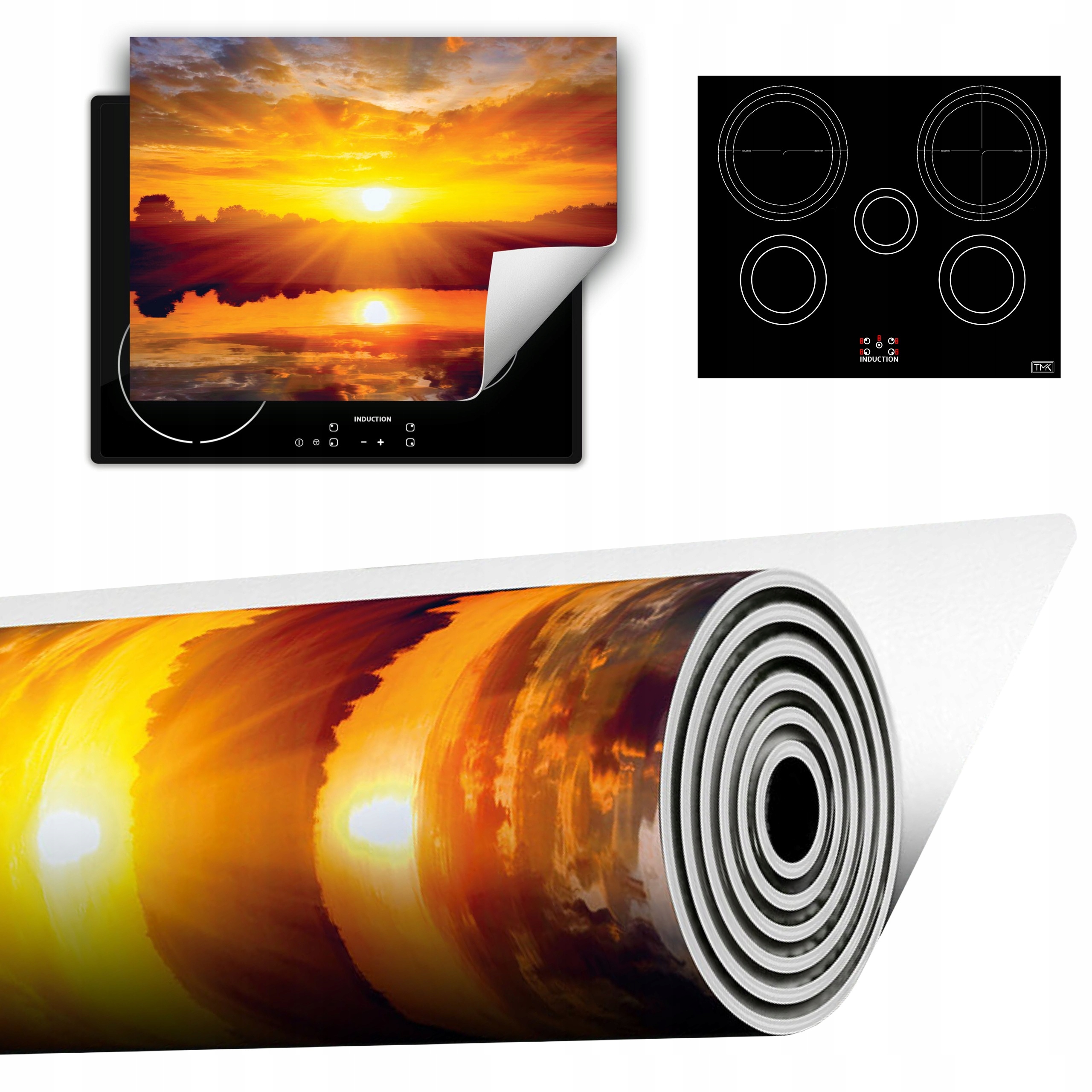 Vinylová Podložka Do Kuchyně Více Místa 70x52 Slunce