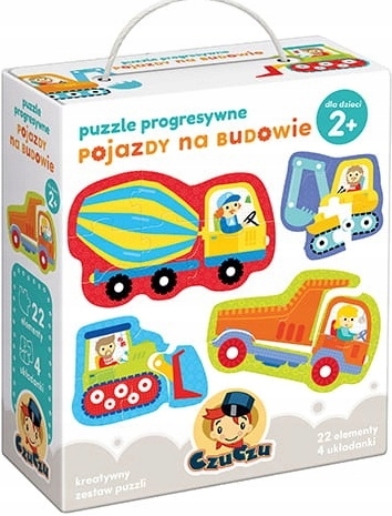 

Czuczu Puzzle Progresywne Pojazdy Na Budowie 2lat+