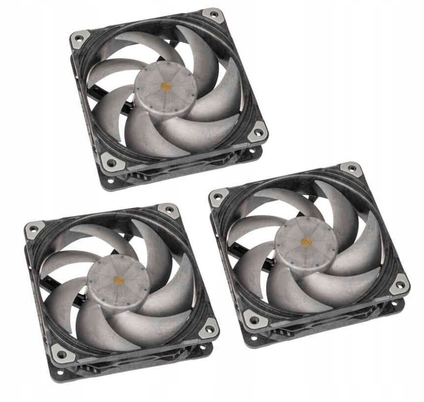 Wentylator Phanteks T30 Pwm 120mm PH-F120T30_BG do obudowy Pc zestaw 3 szt.