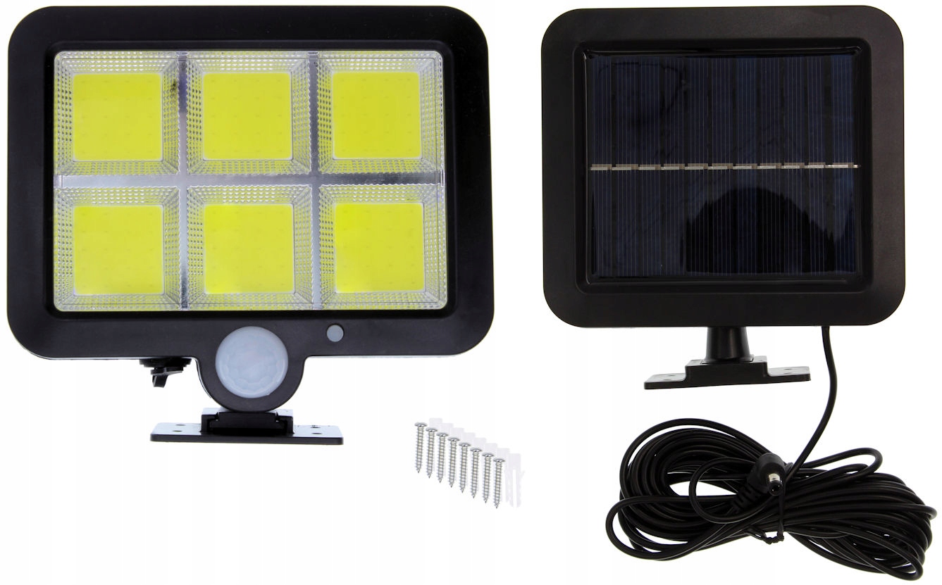 

Halogen Lampa Solarna 120 Led Cob Czujnik Ruchu