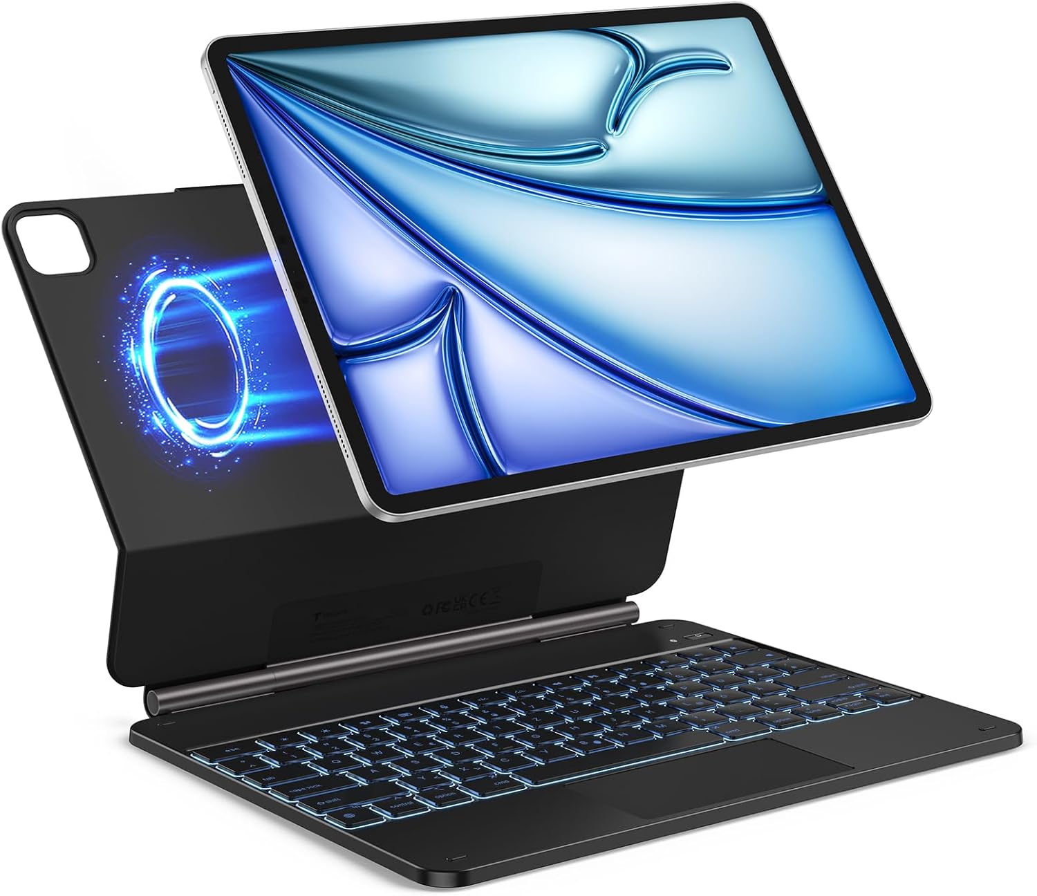 Pouzdro S Klávesnicí Pro Ipad 11 Pro Tecurs Magnetické Bezdrátové Qwertz