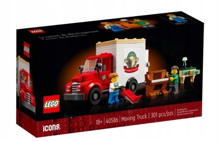 Lego 40586 Icons Kamion Pro Stěhování