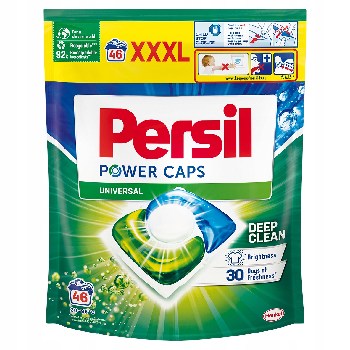 

Persil Power Caps Kapsułki do prania białego 46szt