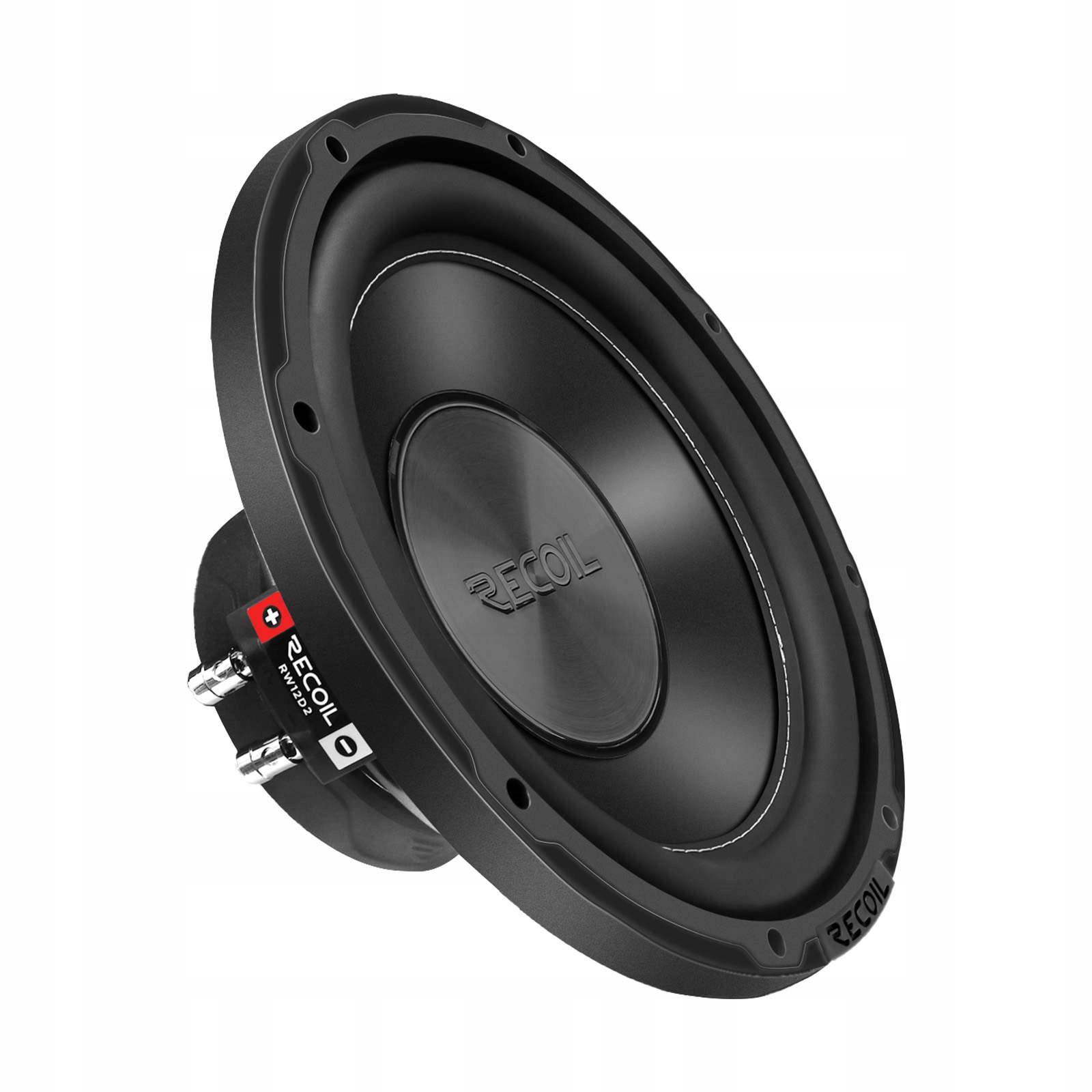Recoil RW12D2 Subwoofer 30cm 300W RMS 2x2 Ohm Szybki Dynamiczny SQ Bass 12