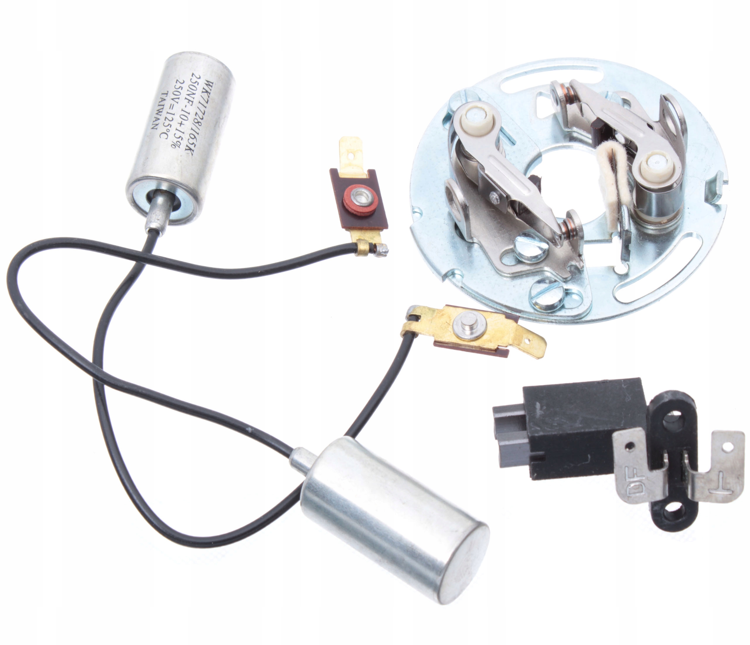 JAWA TS 350 Podstawa Płyta Zapłon Kondensator Kpl. Dopasowanie do pojazdu produkt dedykowany