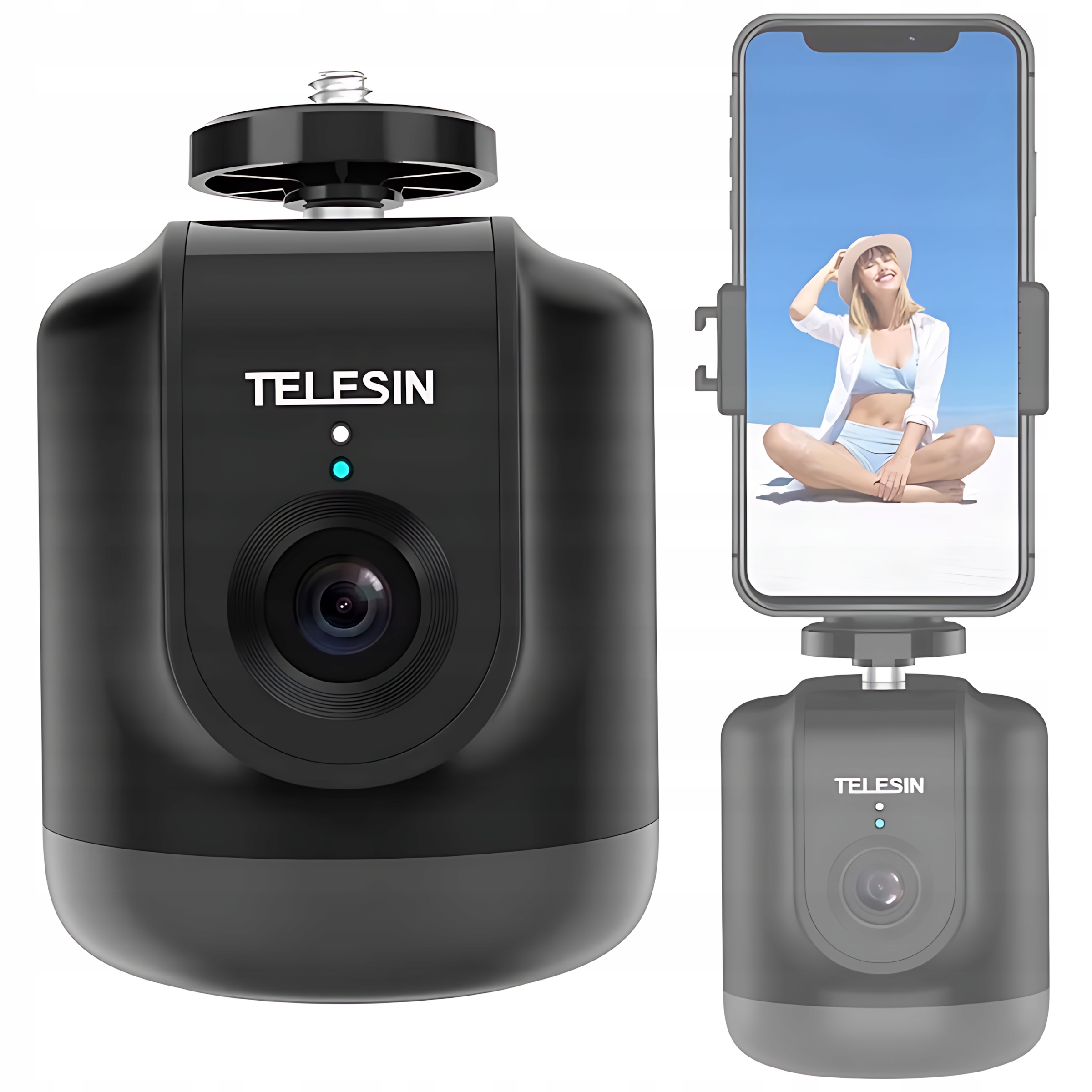 Telesin Inteligentní otočný stativ pro GoPro Dji telefon Smart Tracking