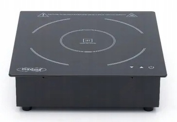 Płyta grzewcza indukcyjna do zabudowy szklana 3500W 28 cm Maxima 09371225