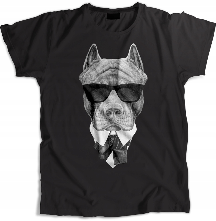 

Pit Bull Hipster koszulka damska z pitbullem r. M
