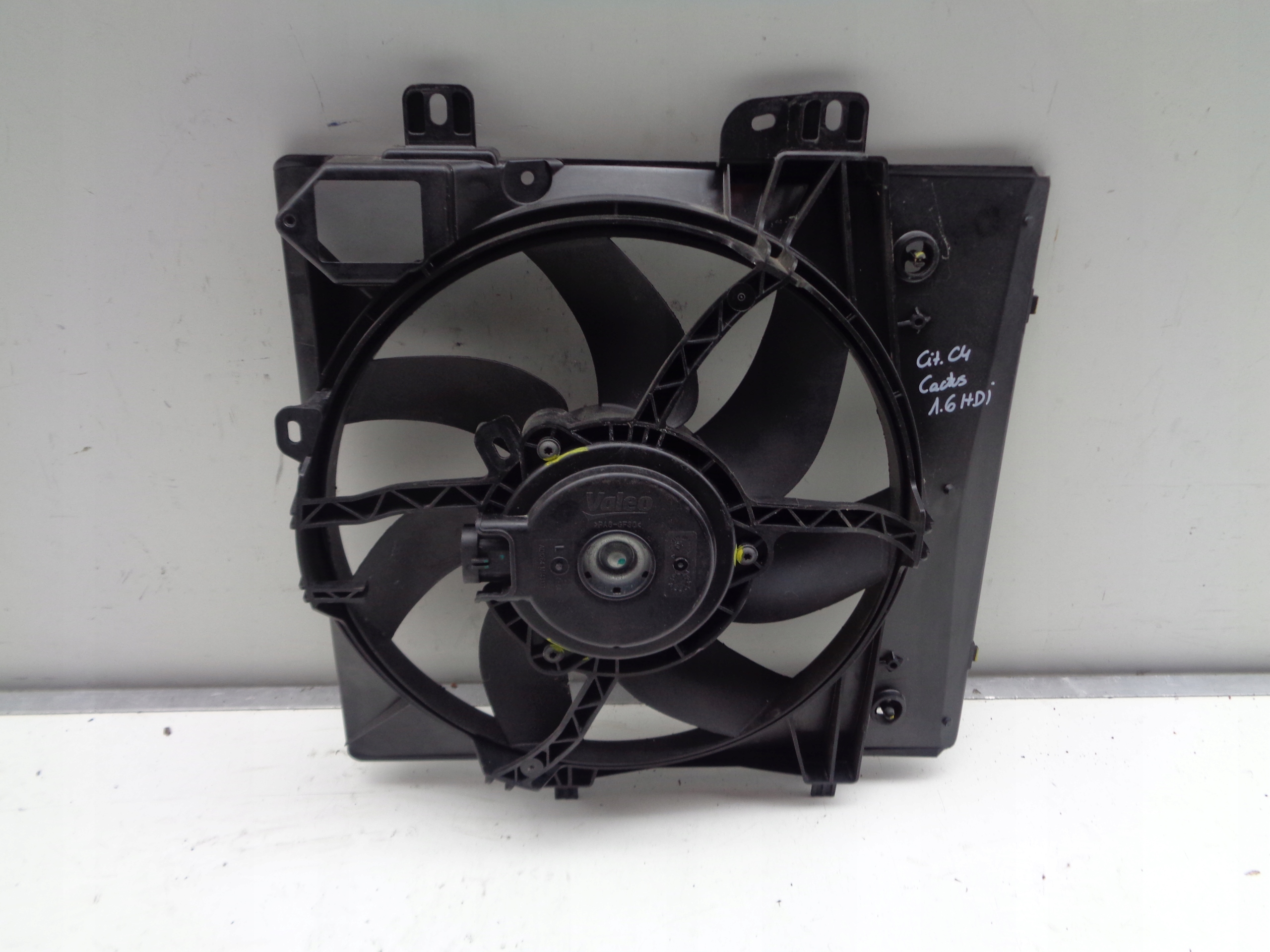 ventilátor obal CITROEN C4 CACTUS 1.6 HDI