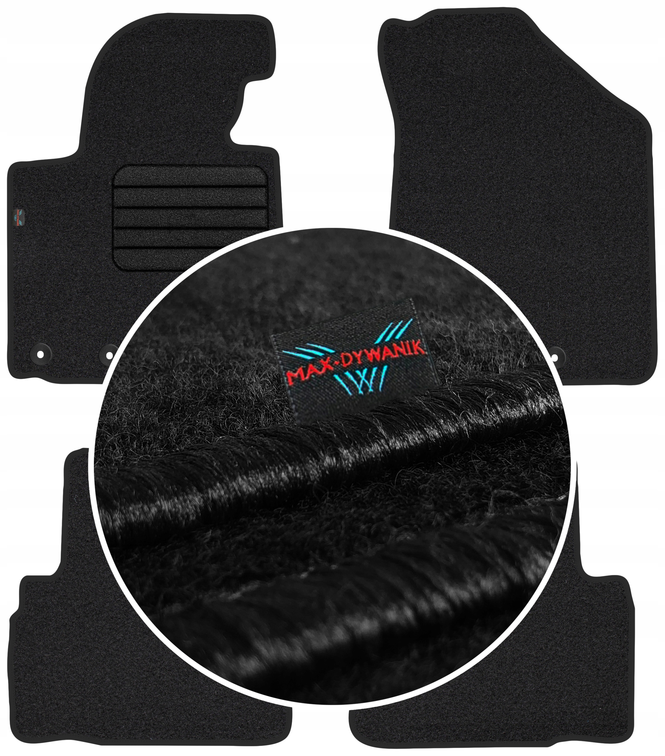 

Hyundai ix35 2010-2015 Wycieraczki welurowe
