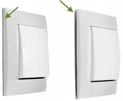 SIMON 54 Ramka maskująca pojedyncza 1-krotna biała Marka Simon