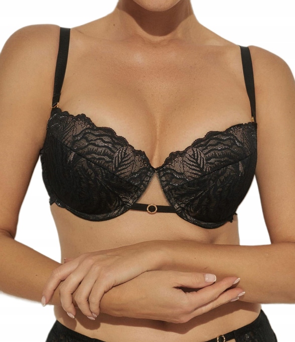 Kinga Push-up Podprsenka PU-1131 Luna Černá 75F