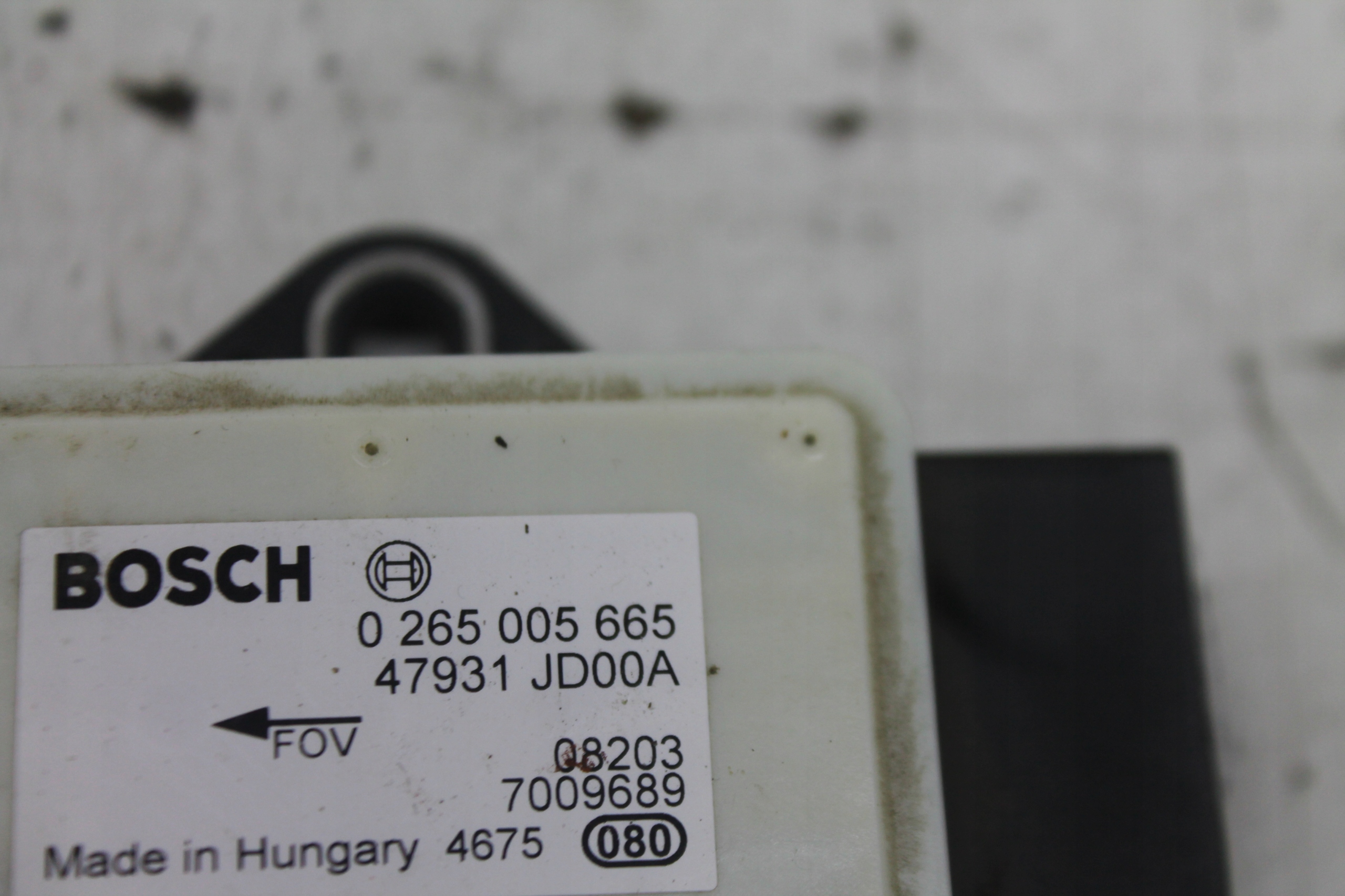sensor module PRZYSPIESZENIA 47931JD00A NISSAN QASHQAI J10 +2 2008 2.0 DCI